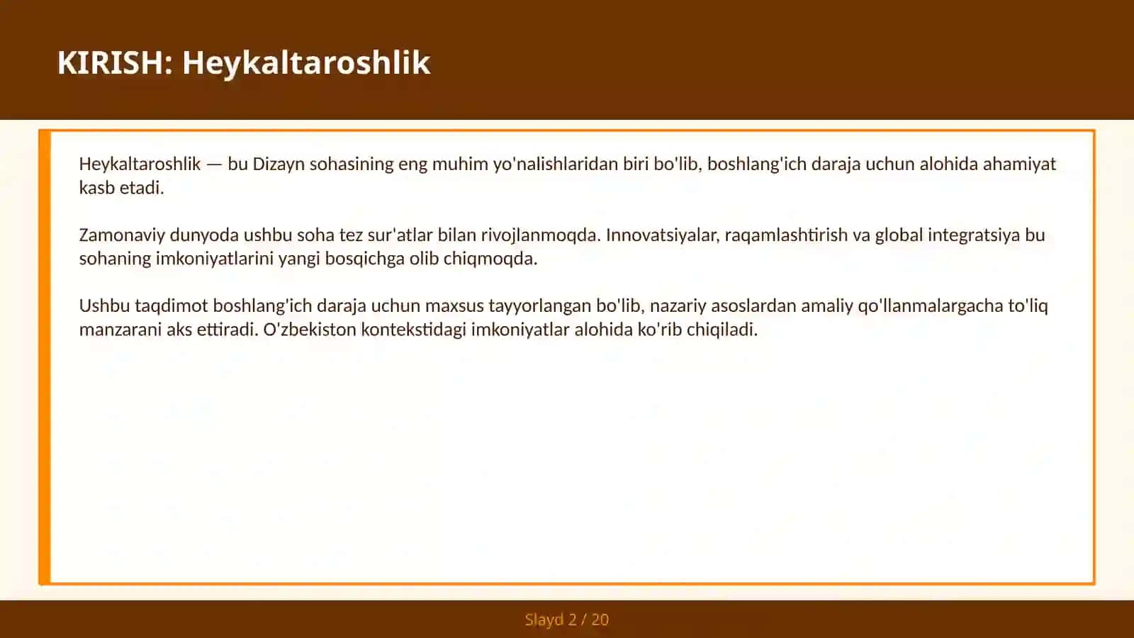 Heykaltaroshlik 2
