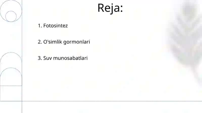 Yem hashak ekinlarining fizalogiyasi 2