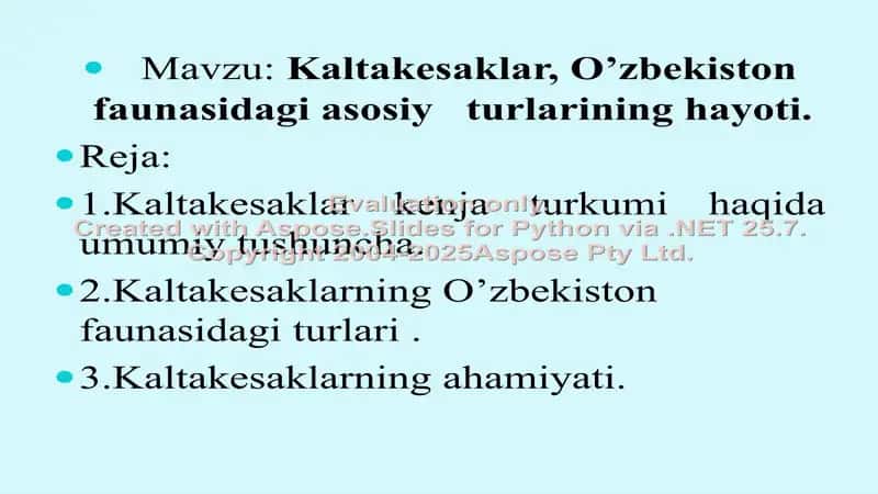 Kaltakesaklar, O’zbekiston faunasidagi asosiy turlarining hayoti 2
