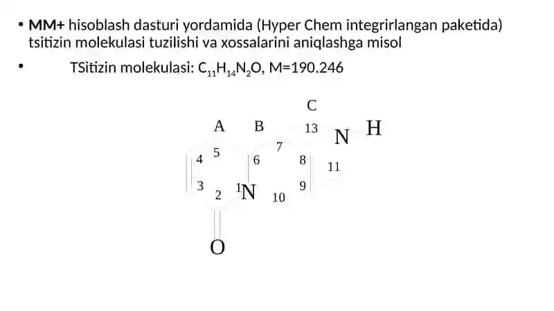 Tsitizin Molekulyasi 2