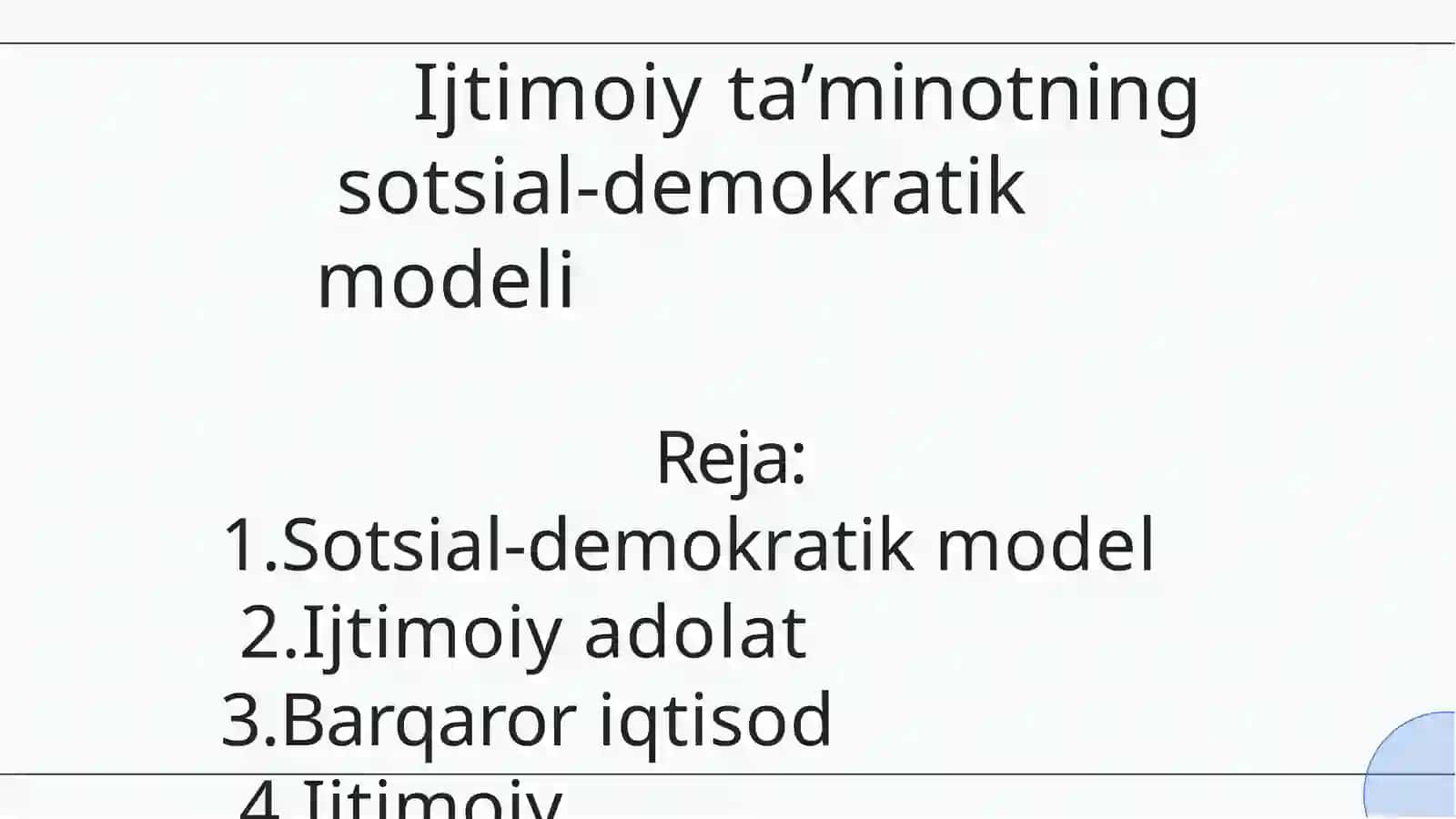 Ijtimoiytaʼminotningsotsial-demokratikmodeli 2
