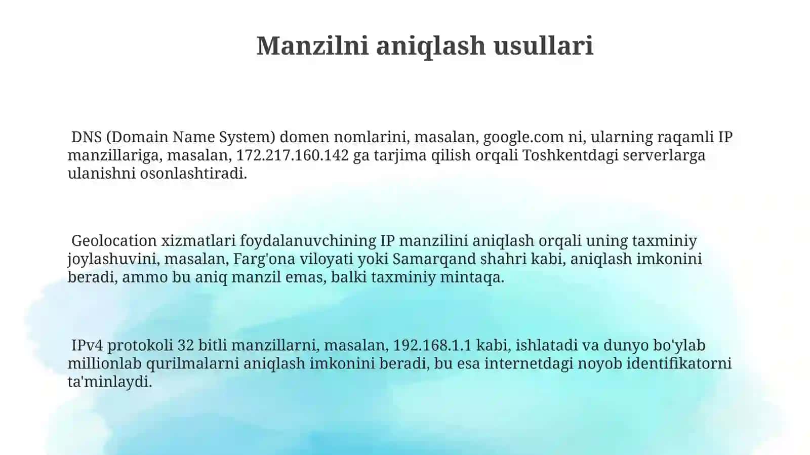 Domen Nomlari va DNS Xizmati 2