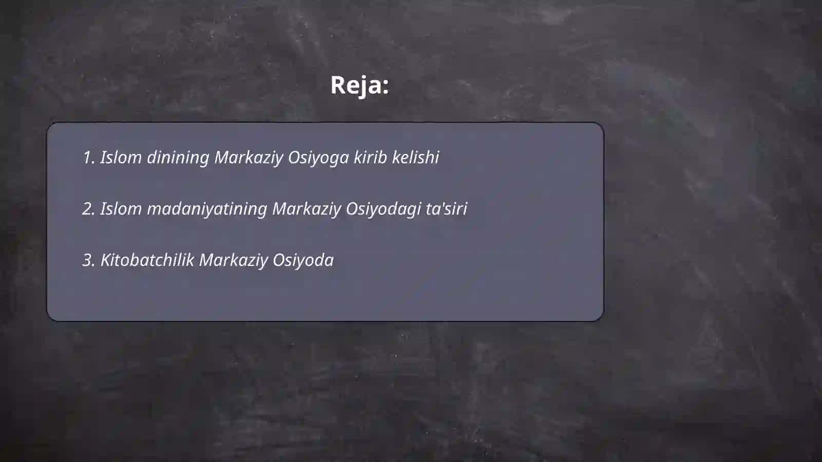 Islom dinining Markaziy Osiyoga kirib kelishi va kitobatchilik ishi Yunon madaniyatini Yevropaga tanitishda musulmon olimlarning roli 2