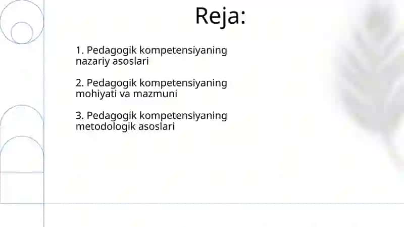 Pedagogik kompetentlik nazariy-metodologik asoslari mohiyati va mazmuni 2