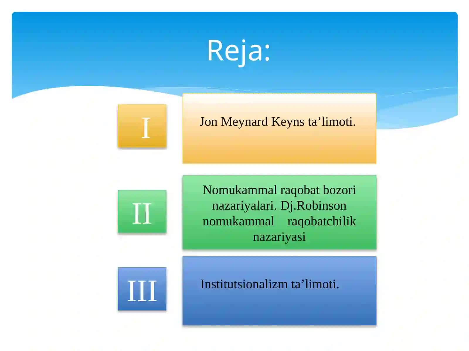 Keyns va keynschilik taʼlimoti. Keynsning makroiqtisodiy muvozanat modeli 2