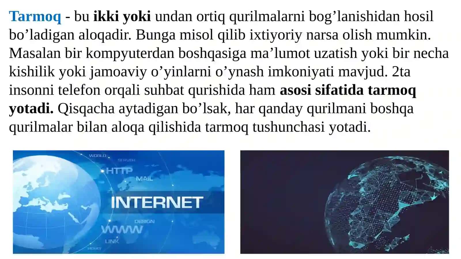 Kompyutertarmoqlari 2