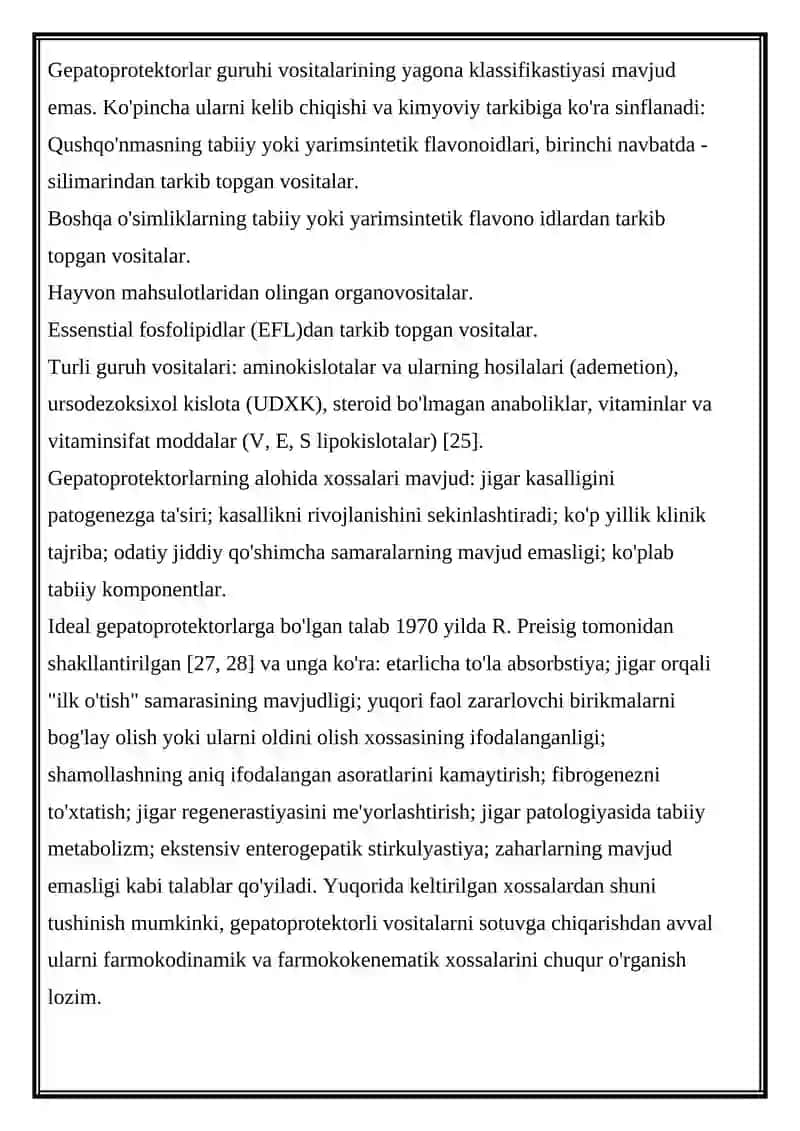 Gepatoprotektorlar 2