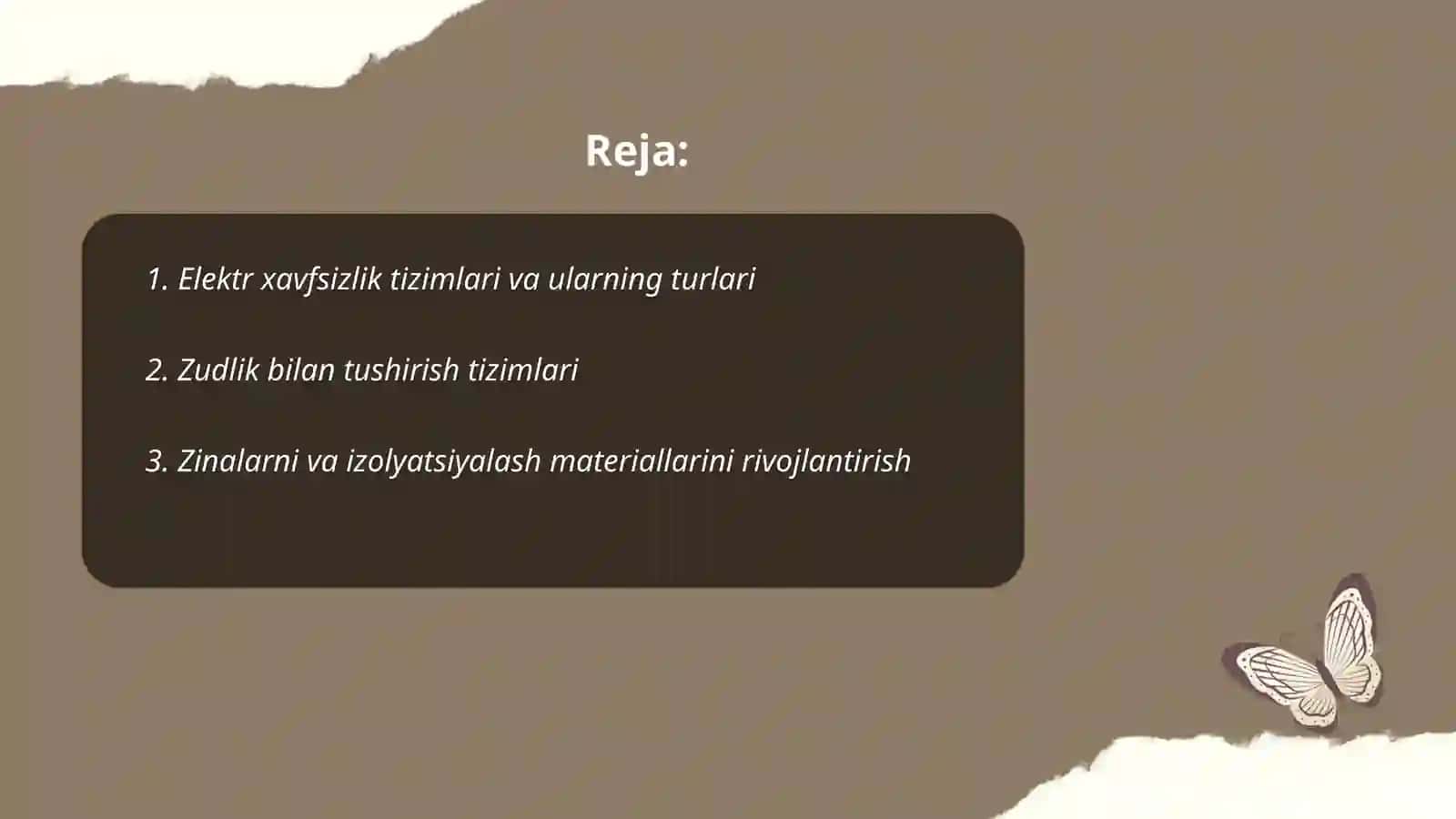 Elektr xavfsizlikni taʼminlovchi zamonaviy texnika tehnologiyalar 2