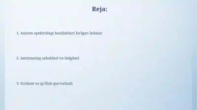 Autizm sindromli bolalar 2