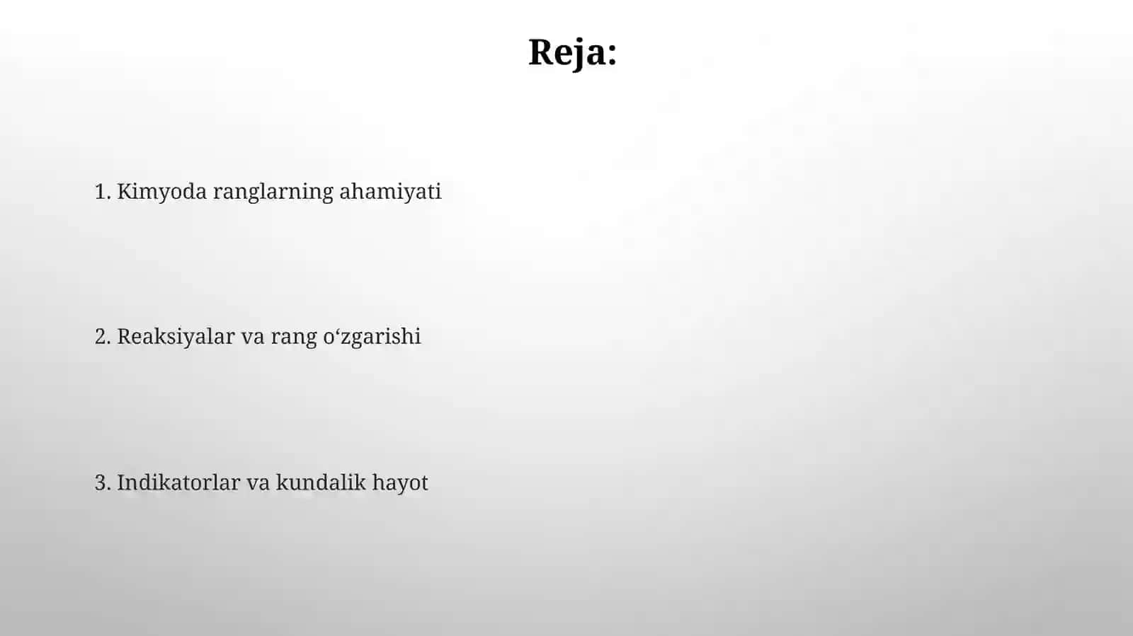 Ranglar tilida kimyo 2