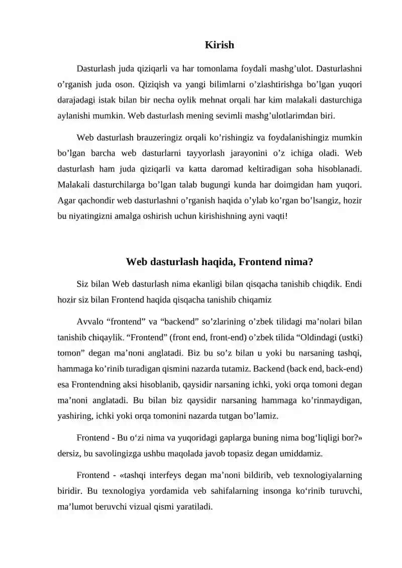 Kiyim kechak magazini  avtomatlashgan ish o‘rnini yaratish 2
