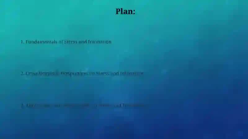 Stress and Intonation Patterns 2