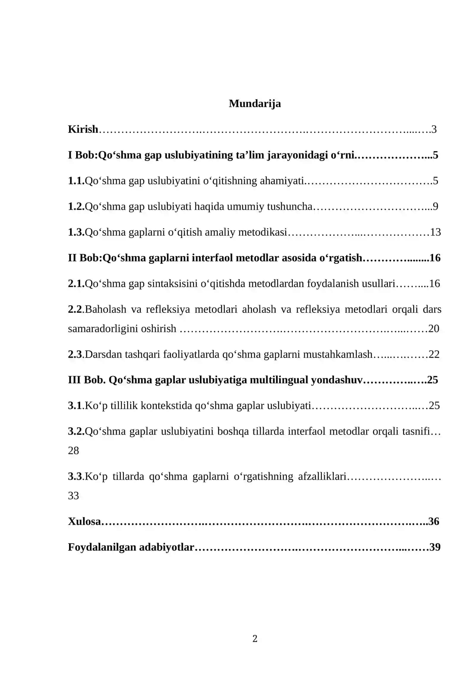 Qo‘shma gap uslubiyati mavzusini o'rgatishda interfaol usullardan foydalanish yo'llari 2