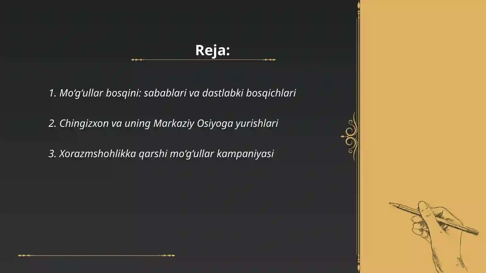 Mo‘g‘ullar bosqini 2