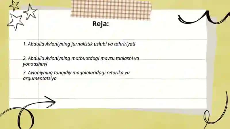 Abdulla Avloniyning jurnalistik mahorati va noshirlik faoliyati 2