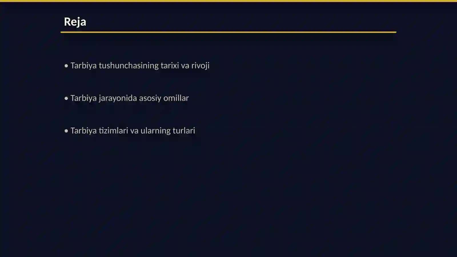 Tarbiya tushunchasi 2