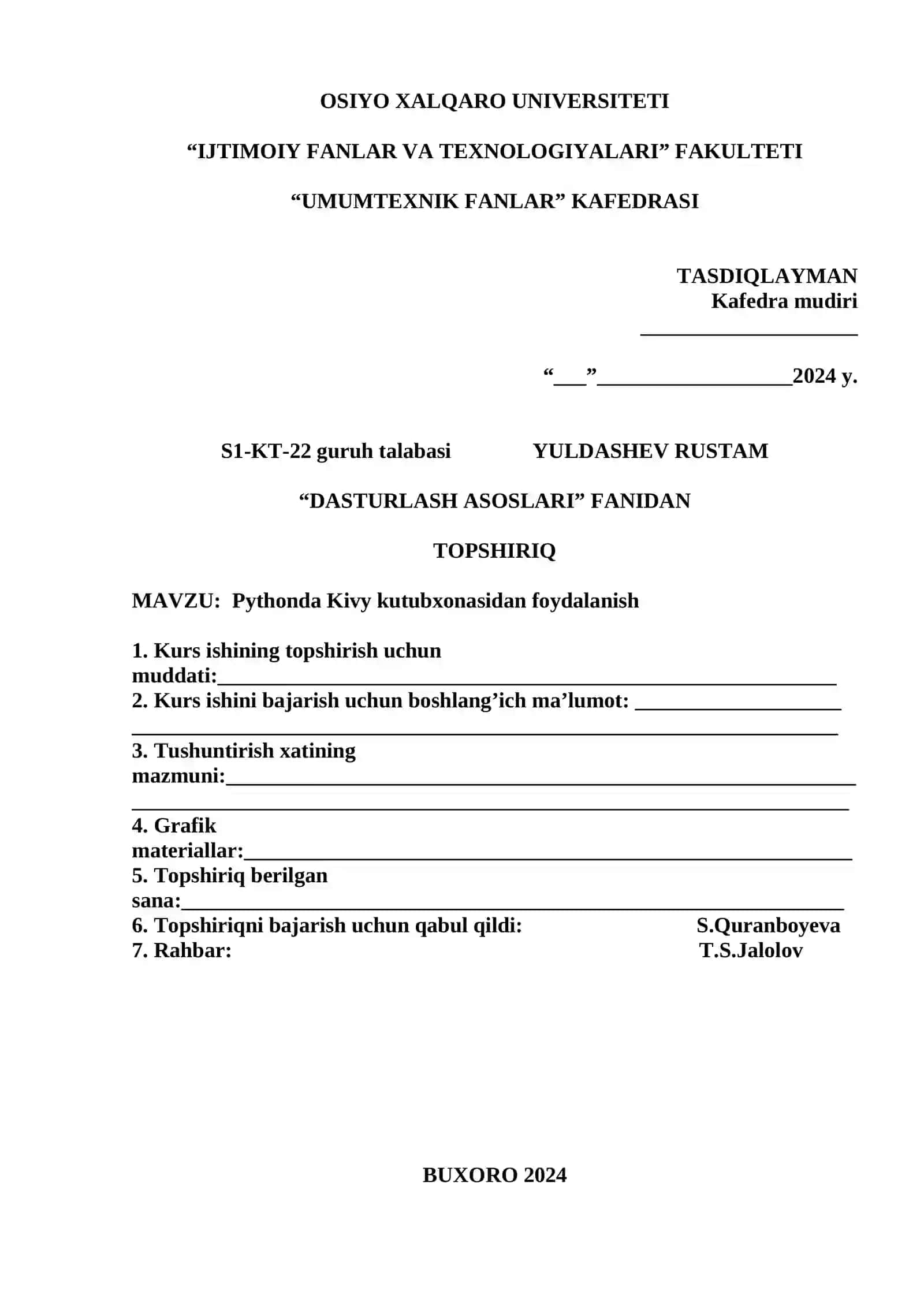 Pythonda Kivy kutubxonasidan foydalanish 2