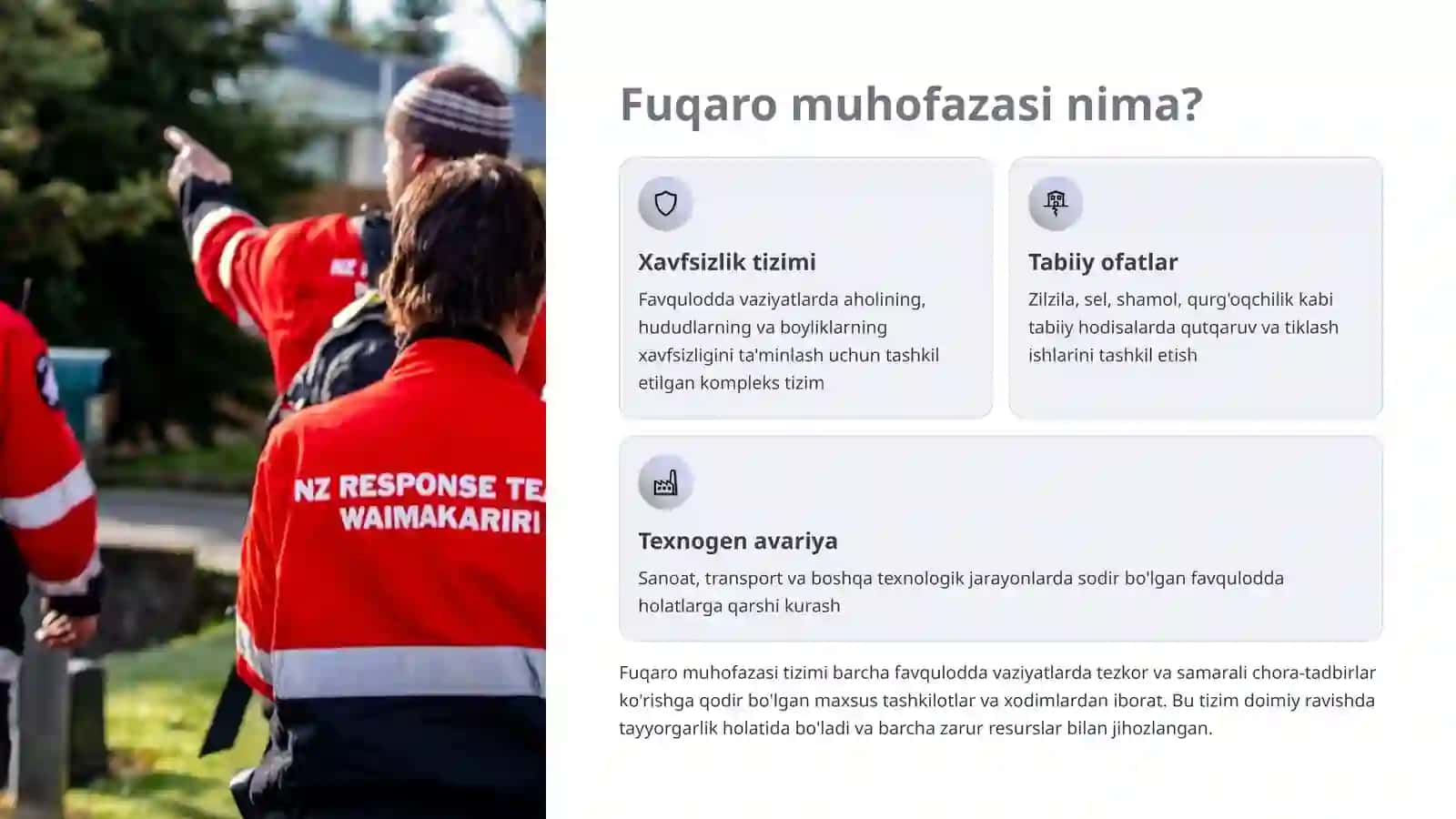 Fuqaro muhofazasi tibbiyot xizmati: vazifalari va tashkiliy tamoyillari 2