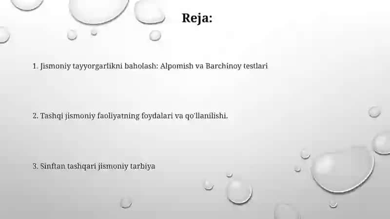 Alpomish va Barchinoy testlari 2