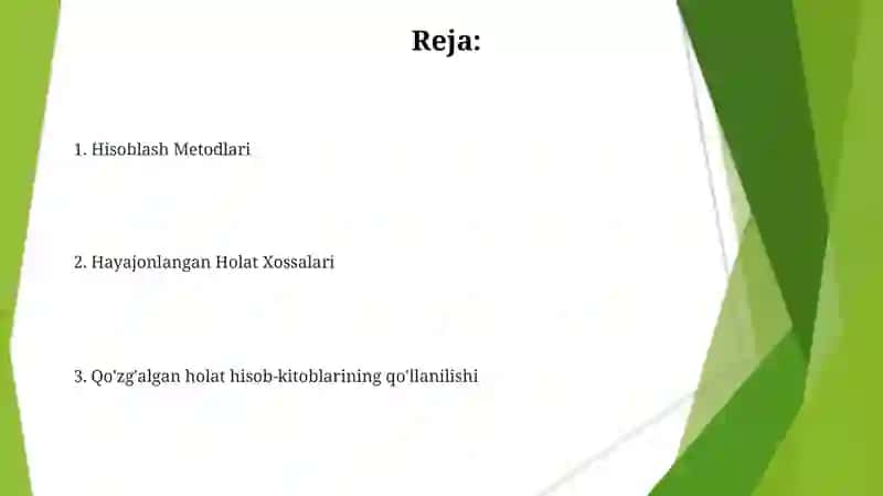 Qoʻzgʻalgan holatlarning kvant kimyosi 2