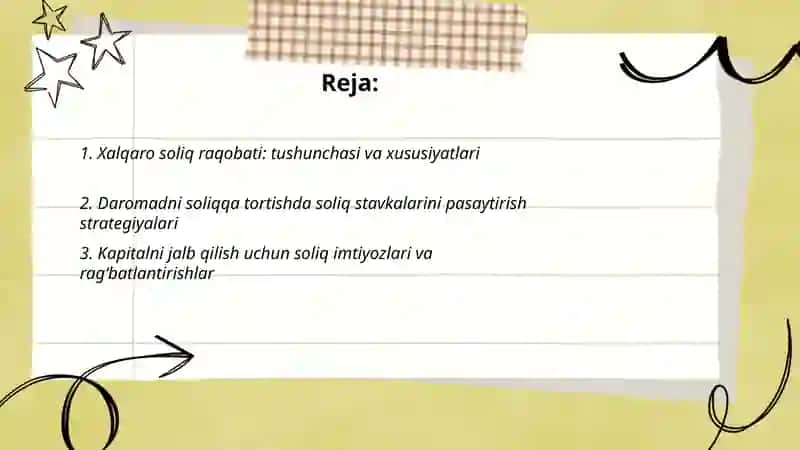 Xalqaro soliq raqobati 2