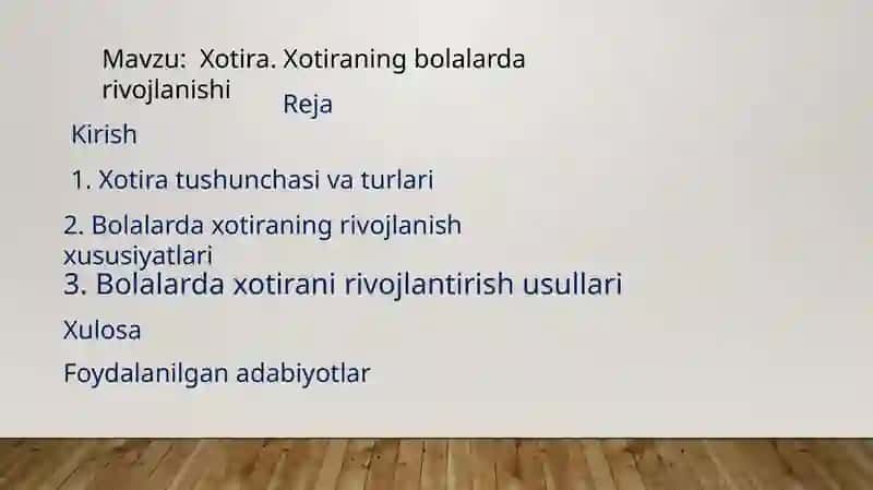 Xotira 2