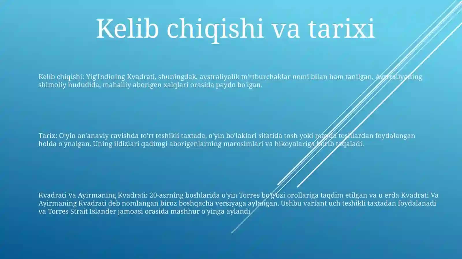 Yig'Indining Kvadrati VaAyirmaningKvadrati 2