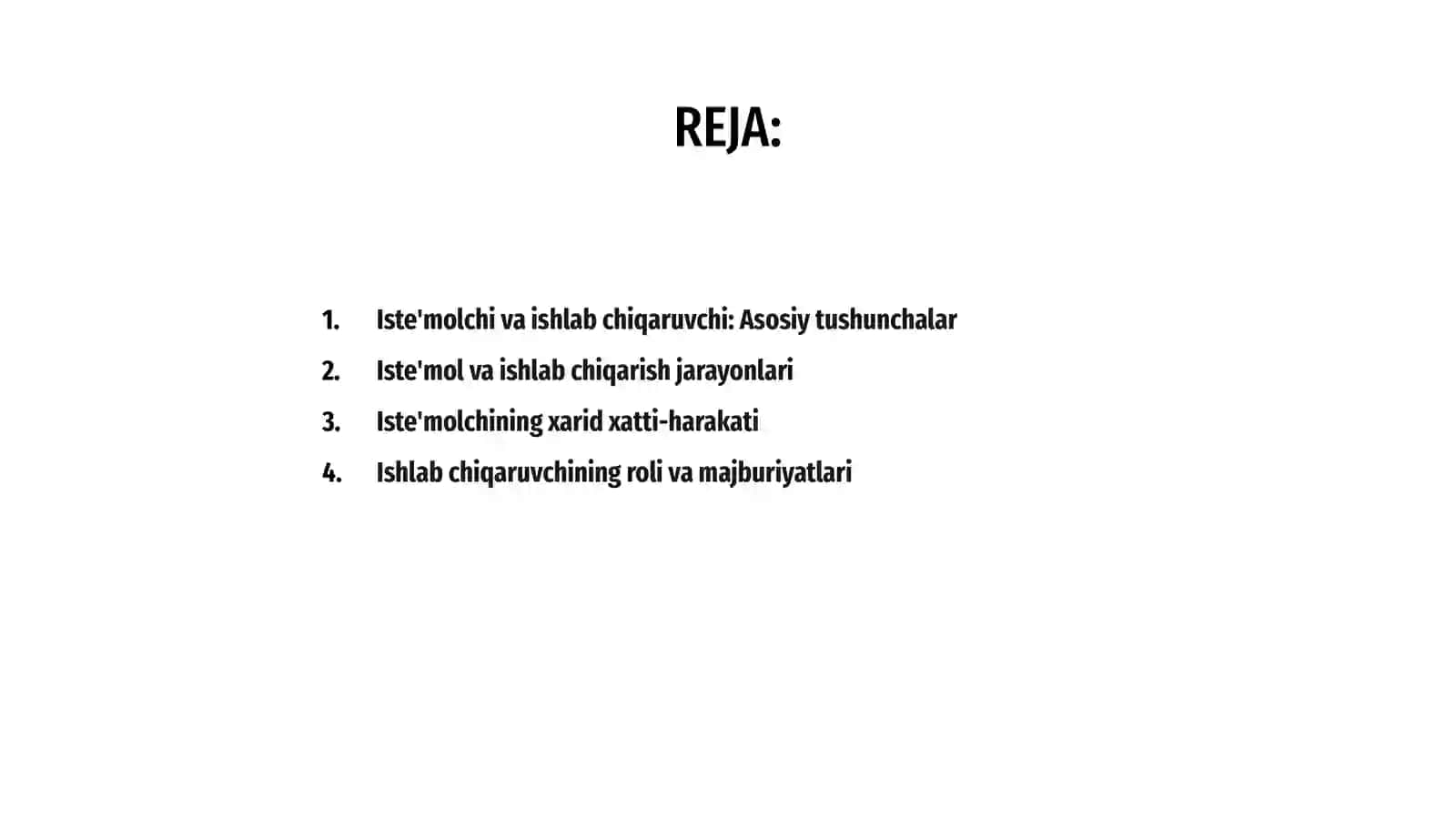 Isteʼmolchi va ishlab chiqaruvchi yutugʻi 2