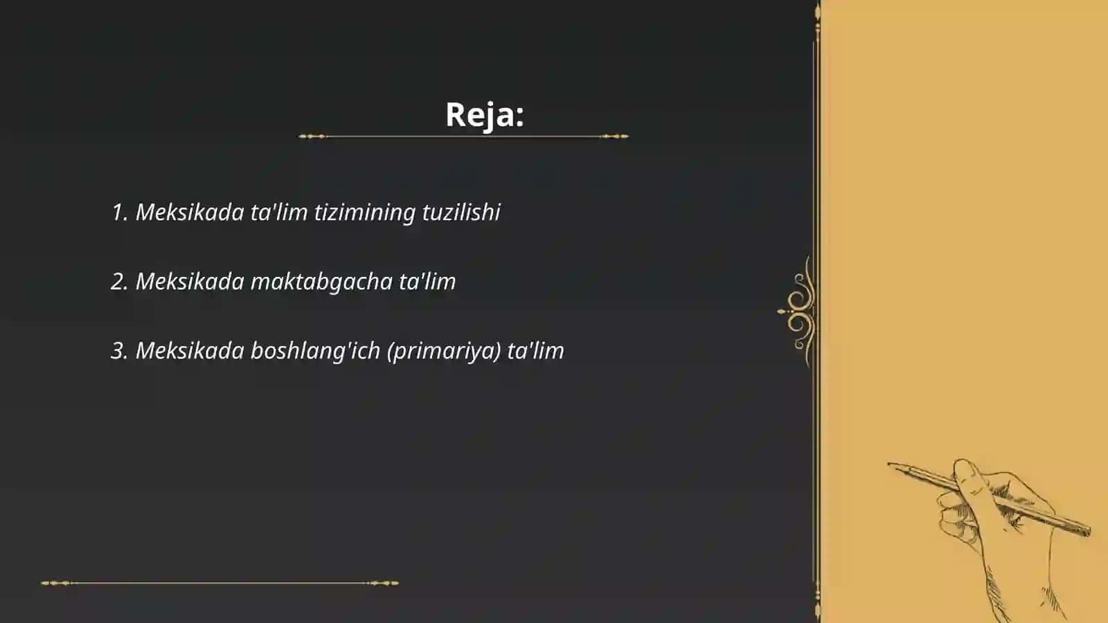 Meksika ta'lim tizimi 2