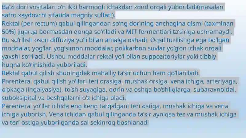 O'zbekiston Respublikasi Prezidentining retsepturaga oid qonunlari va farmoyishlari 2