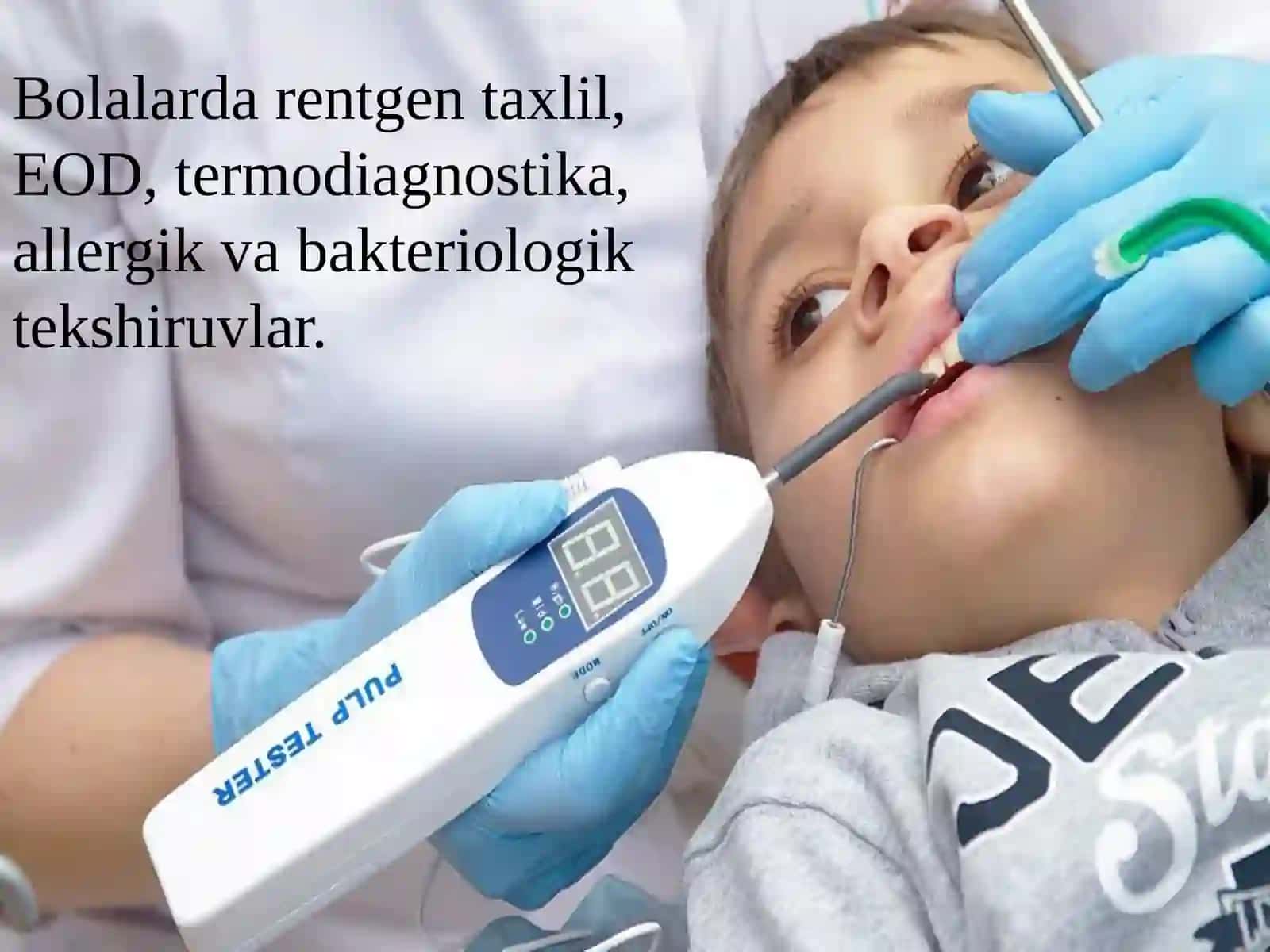 Bolalarda rentgen taxlil, EOD, termodiagnostika, allergik va bakteriologik tekshiruvlar. 2