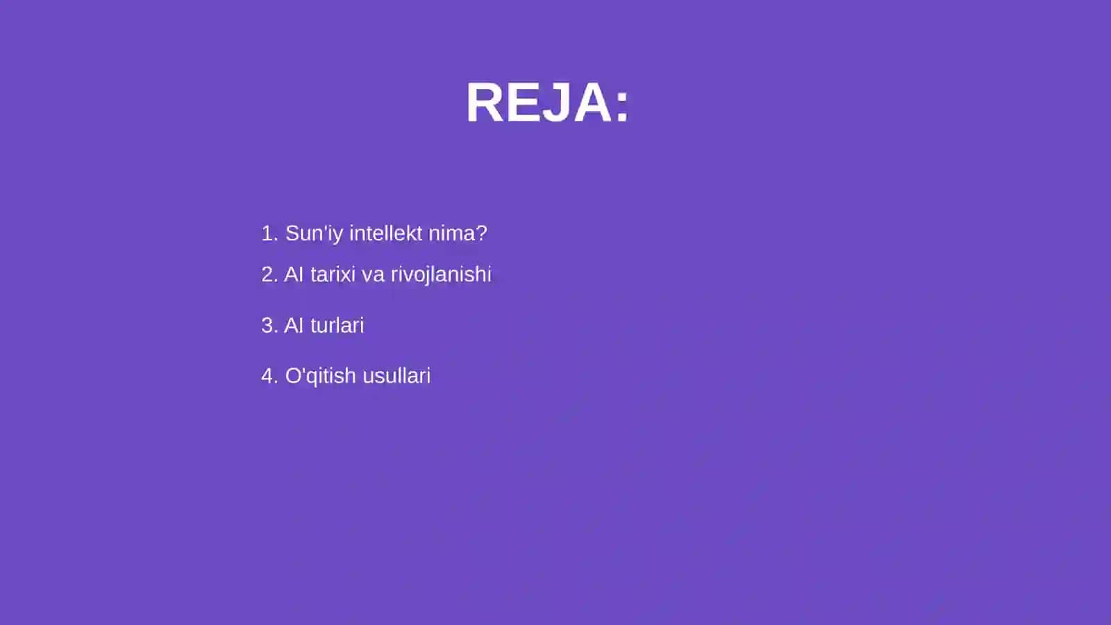 Sun'iy intellekt 2