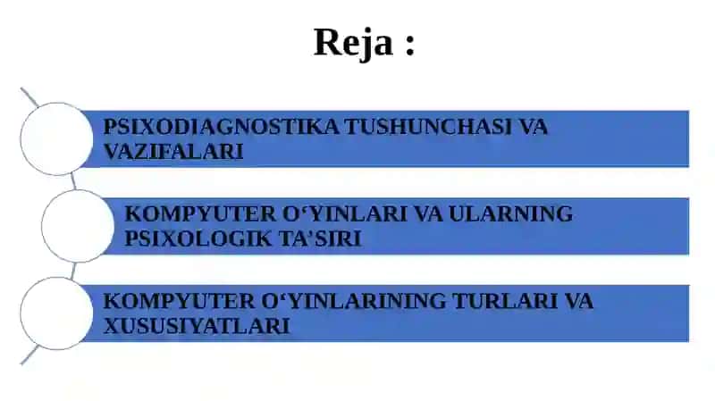 Psixodiagnostikada kompyuter o'yinlaridan foydalanishning ijobiy va salbiy tamonlari 2