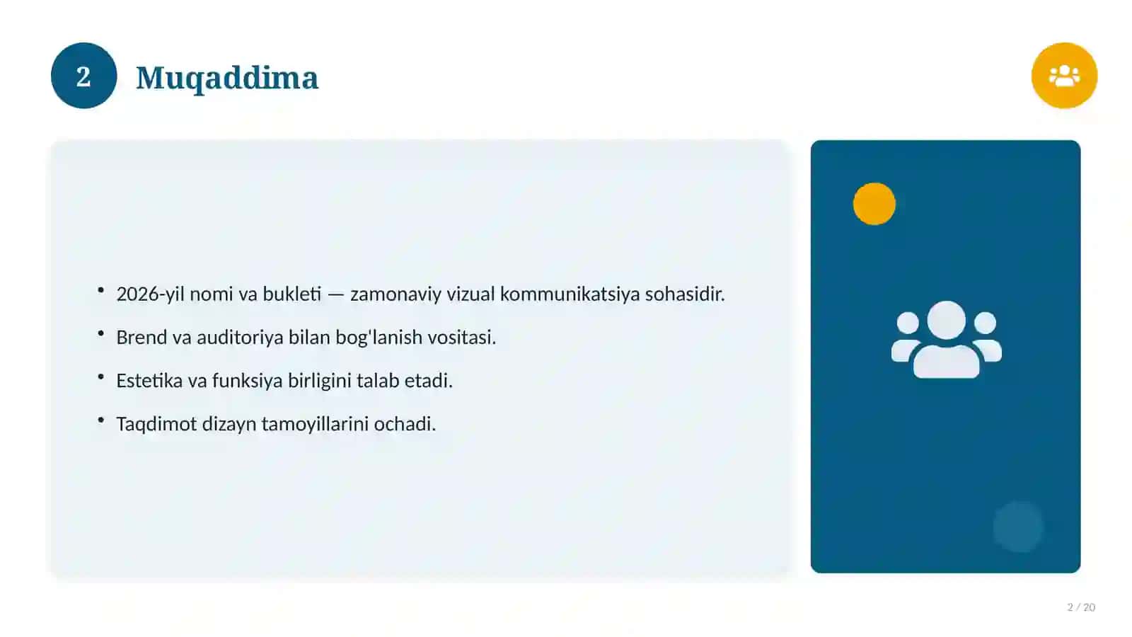 2026-yil nomi va bukleti 2