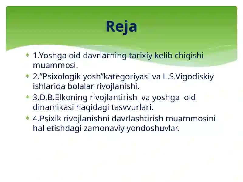 Bolalar psixologiyasi muammolarining o‘rganilishi 2