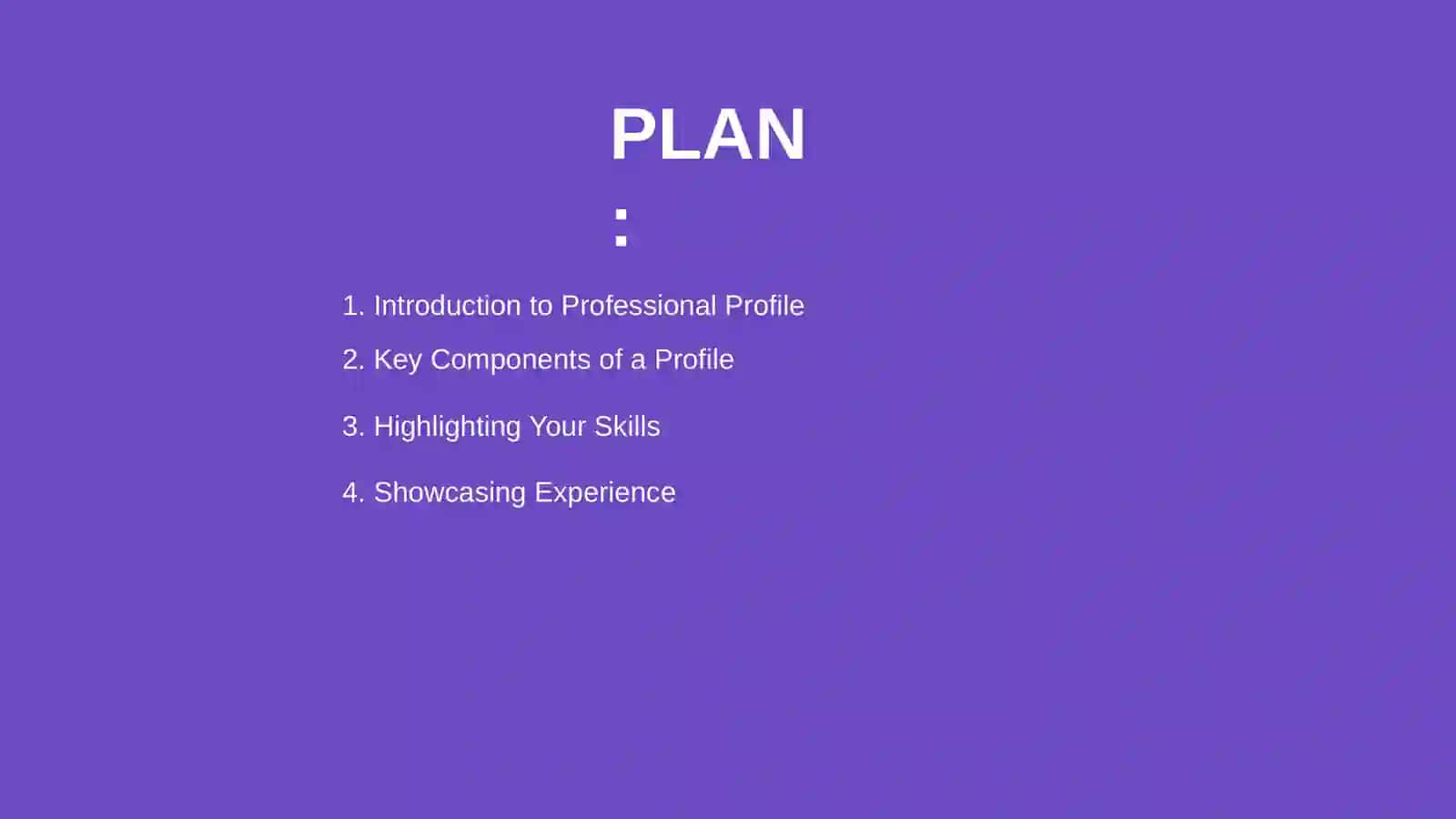 Professional Profile 2