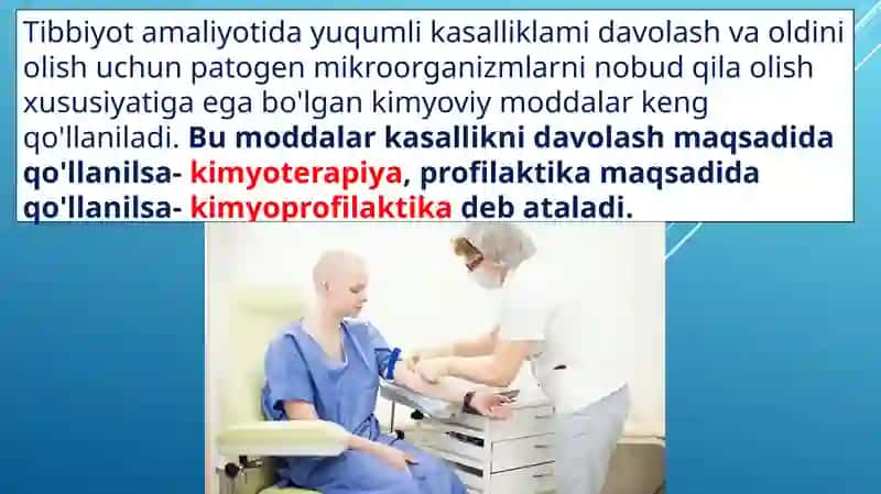 Kimyo terapiya va antibiotiklar 2