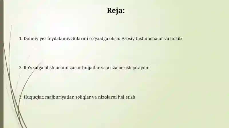 Doimiyyerlardanfoydalanuvchilarniroʻyxatgaolish 2