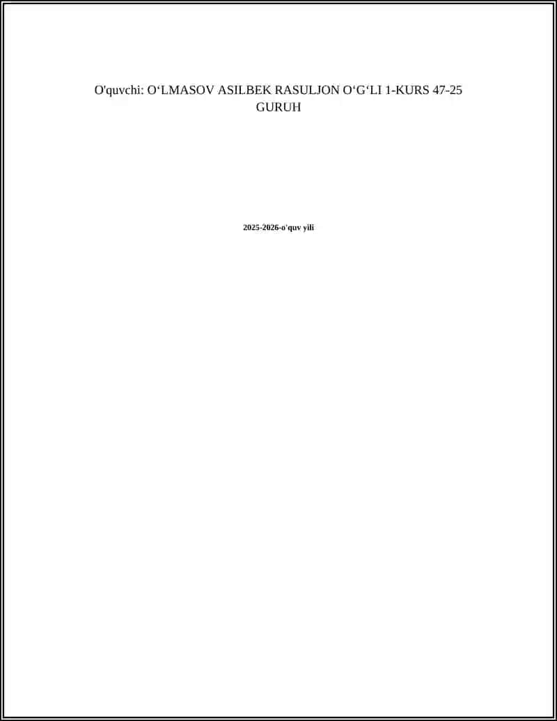TERMODINAMIKA ASOSLARI 2