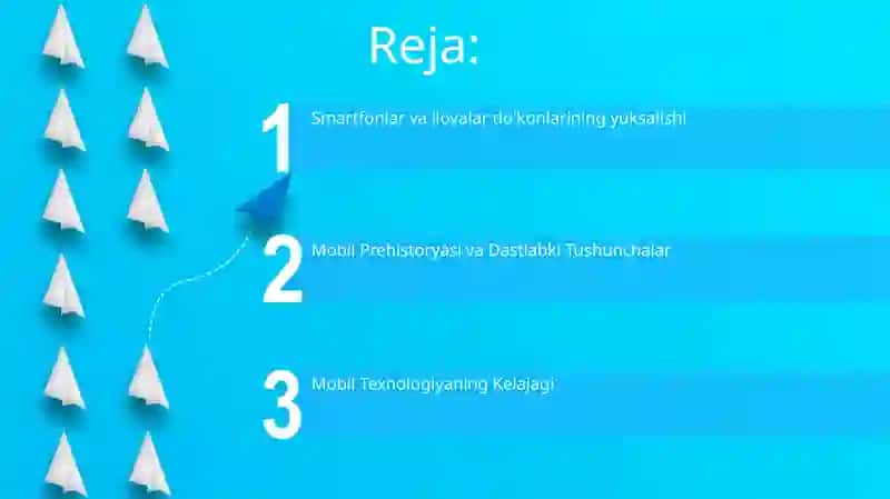 Mobil texnologiyalar haqida tushuncha va kelib chiqish tarixi 2