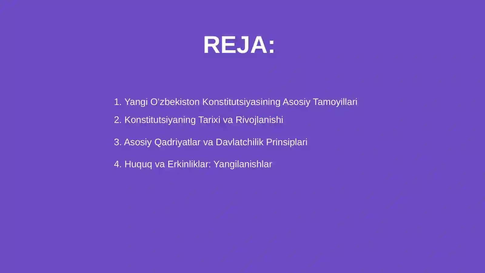 Yangi tahrirdagi Oʻzbekiston Respublikasi Konstitutsiyasi 2