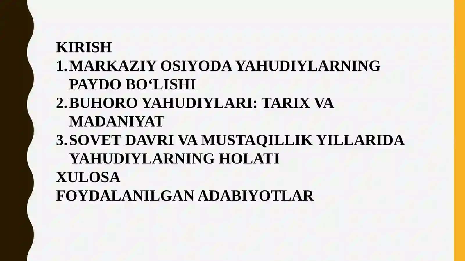 Markaziy Osiyoyahudiylik dini 2