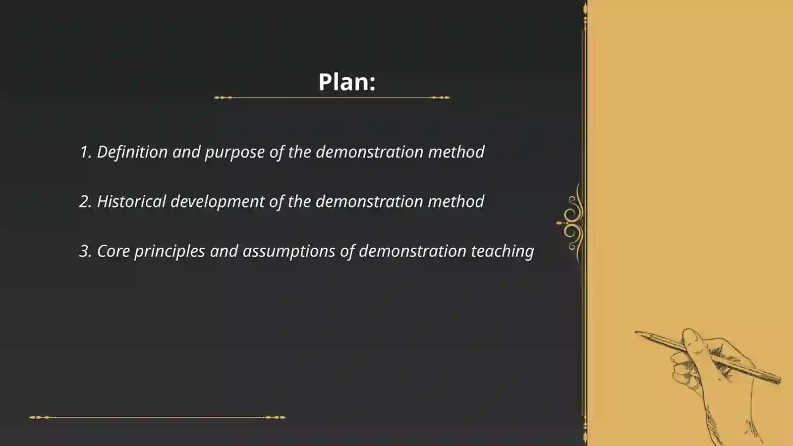 Demostration method 2