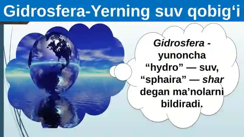 Gidrosfera-Yerningsuvqobig‘i 2