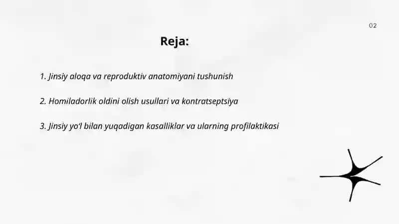 Jinsiy aloqa va reproduktiv anatomiyani tushunish 2