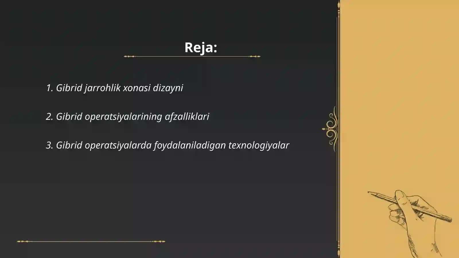 Xirurgiyada gibrid operatsiyalar 2