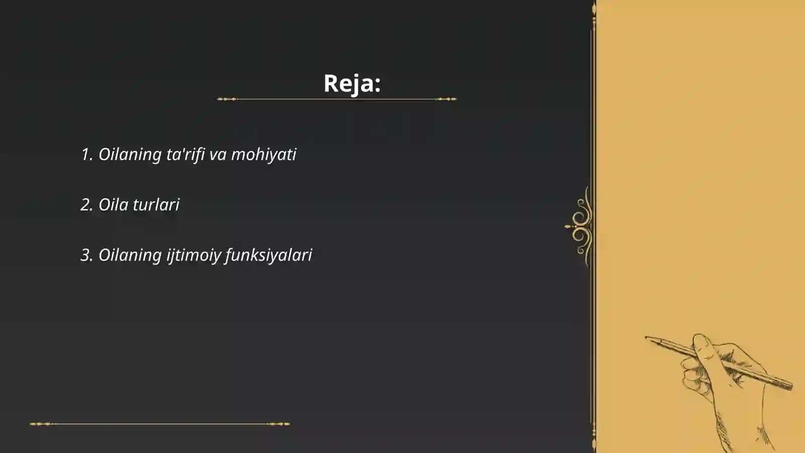 Oil va uning asosiy funksiyalari 2
