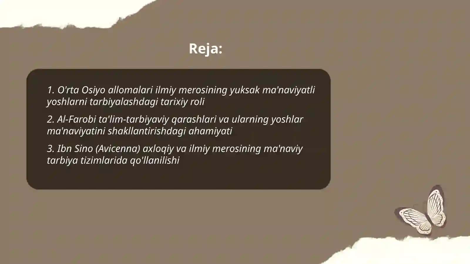 Al-Farobi ta'lim-tarbiyaviy qarashlari va ularning yoshlar ma'naviyatini shakllantirishdagi ahamiyati 2