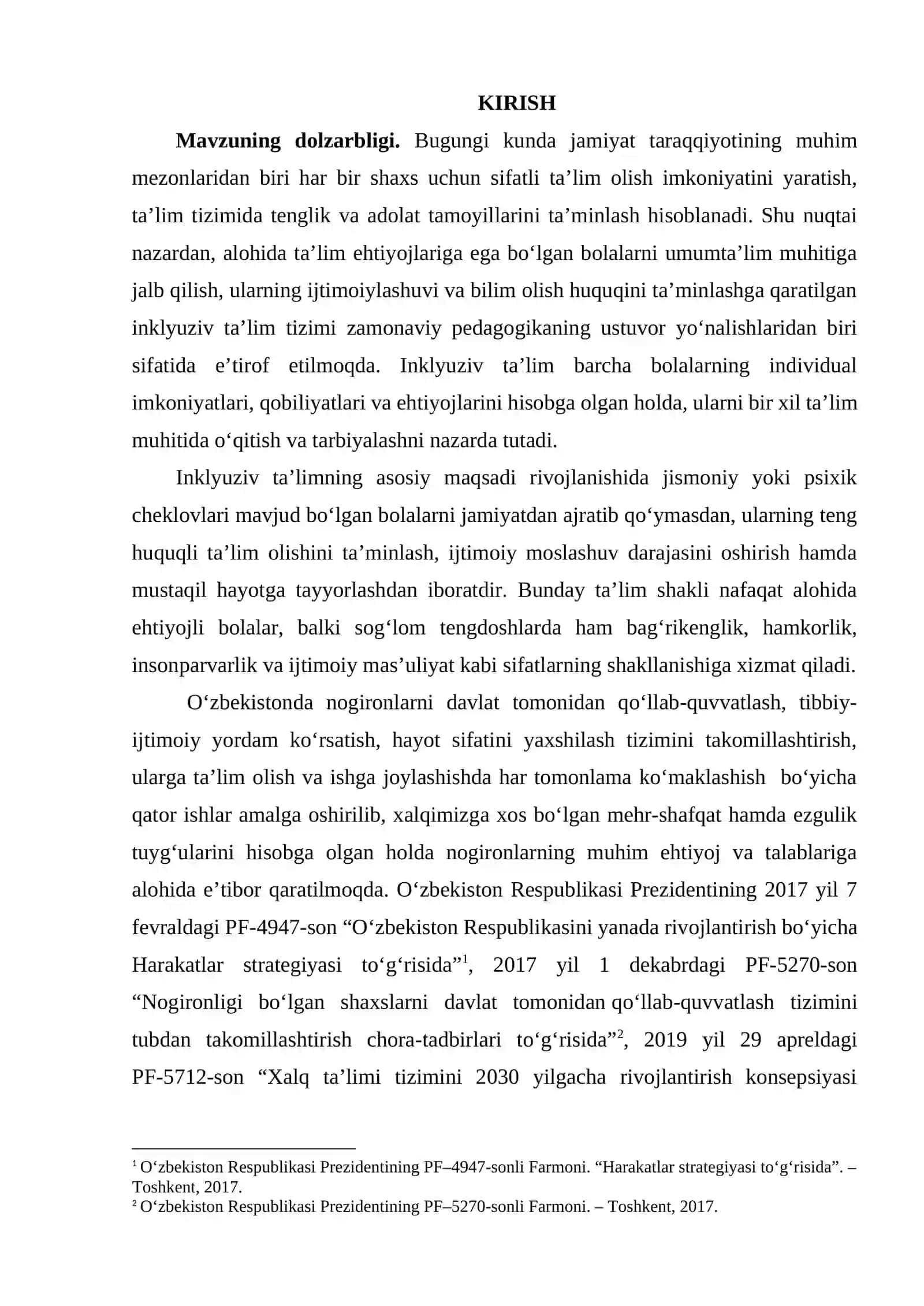 Inklyuziv ta'limning ilmiy nazariy asoslari 2