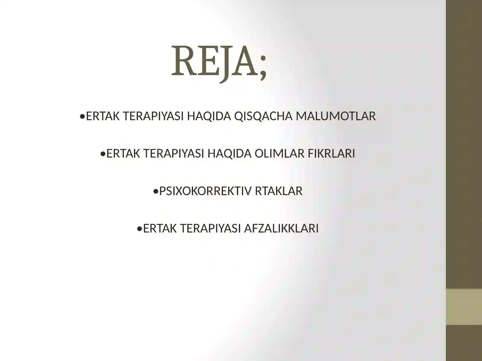 ERTAK TERAPIYASI 2